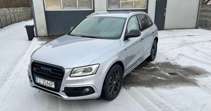 Audi SQ5 cena 109900 przebieg: 165000, rok produkcji 2015 z Góra małe 326